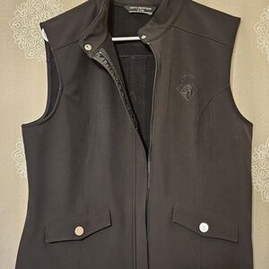 Arista Black Equestrian Vest